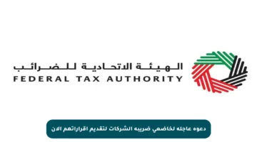 دعوة عاجلة لخاضعي ضريبة الشركات لتقديم إقراراتهم الآن